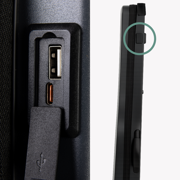 With a built-in charging port, keep your gear powered wherever your music takes you.Durable, impact-resistant build crafted from high-quality materials inspired by premium luggage—feels adaptive, comfortable, and reliable in the hand.