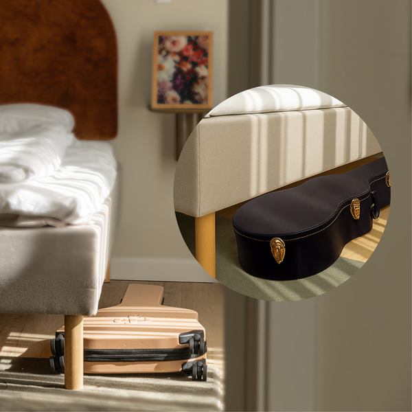Deflates to half its size—ideal for travel and tight spaces. 